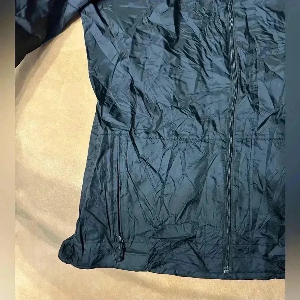 Women’s Columbia Black Windbreaker Jacket Size Medium - Picture 4 of 11